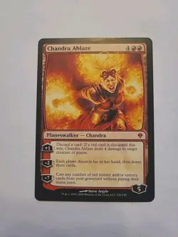 Chandra Ablaze [Zendikar] Magic the Gathering LP MTG - Image 1