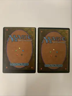 Magic the Gathering MTG Misprint Miscut Thorn Thallid Fallen Empires - Image 2