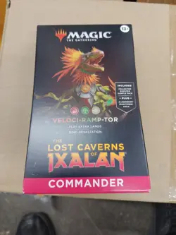 MTG - Veloci-Ramp-Tor - Lost Caverns of Ixalan Commander Deck - Velociramptor - Image 1