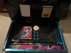 Opened Pokemon TCG Mega Charizard X ex UPC Accessories no sleeves packs promos - Image 1