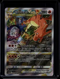 Pokemon TCG Charizard Vstar SWSH262 Sword & Shield Promo NM - Image 1