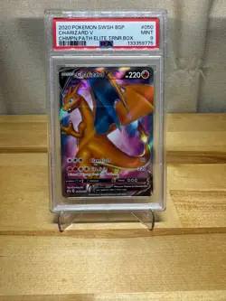 2020 Pokemon SWSH BSP Charizard V PSA 9 SWSH050 - Image 1