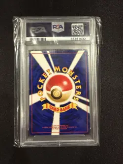Pokemon TCG 1999 Giovanni's Machamp Holo Rare #068 PSA 9 Japanese - Image 2