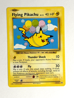 Pokemon TCG Flying Pikachu 110/108 Evolutions - Image 1