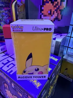 Ultra Pro Pokemon Pikachu Alcove Tower Deck Box - Image 1