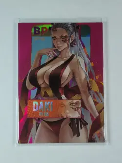 Daki Demon Slayer Serial# 44/88 Lucky Goddess ACG Waifu Trading Card BP-08 US - Image 1