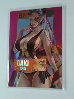 Daki Demon Slayer Serial# 44/88 Lucky Goddess ACG Waifu Trading Card BP-08 US - Image 3