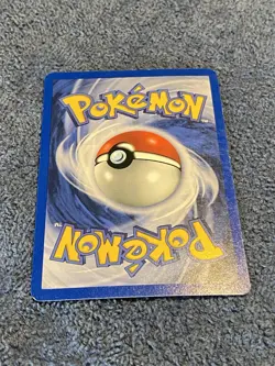 Pokemon TCG Blaine's Moltres Holo Rare Card 1/132 Gym Heroes Series double swirl - Image 4