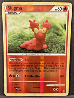 Slugma 67/90 Pokemon Cards Undaunted Reverse Holo Rare - LP - Image 1