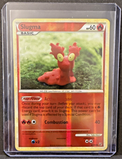 Slugma 67/90 Pokemon Cards Undaunted Reverse Holo Rare - LP - Image 3