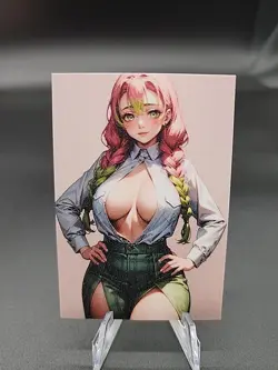 Mitsuri Kanroji Anime Waifu Card Doujin ACG Goddess - Image 1