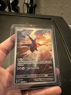 Pokemon TCG Latios 203/191 Surging Sparks Illustration Rare Card - Image 2
