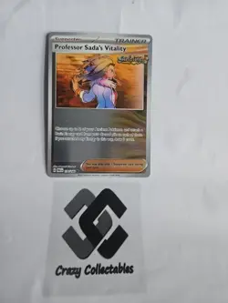 Pokemon Cards Professor Sada's Vitality Reverse Holo 120/131 Prismatic Evolution - Image 1