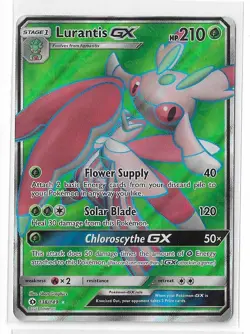 Lurantis GX 138/149 Sun & Moon Base Set S&M Full Art FA Pokemon TCG Card NM - Image 1