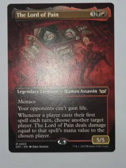 MTG The Lord of Pain Duskmourn: House of Horror 0003 Regular Mythic - Image 2
