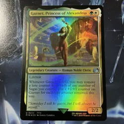 Garnet, Princess of Alexandria (Foil) Final Fantasy NP MTG - Image 1
