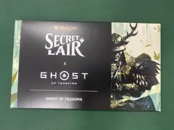 SEALED Magic The Gathering Secret Lair PlayStation Ghost Of Tsushima NonFoil - Image 1