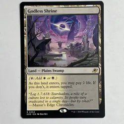 1x Godless Shrine - Edge of Eternities - NM - MTG - Image 1
