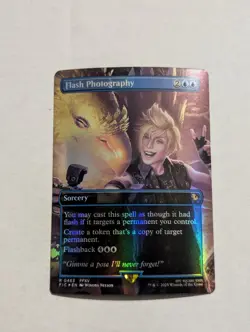 Flash Photography (Borderless) Commander: Final Fantasy Foil - Image 1
