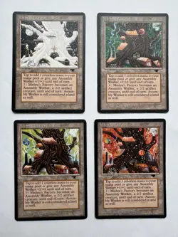 Magic: The Gathering MTG Mishra’s Factory Antiquities Complete Four Seasons Set - Image 1