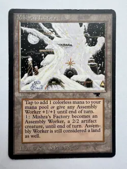 Magic: The Gathering MTG Mishra’s Factory Antiquities Complete Four Seasons Set - Image 3