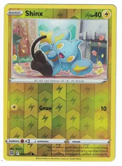 Shinx 049/172 Reverse Holo Common Brilliant Stars Pokemon - Image 1