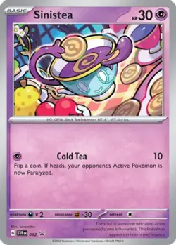 Sinistea - SVP062 - SVP Black Star Promos NM, English Pokemon SVP Black Star Pro - Image 1