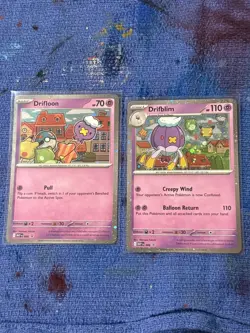 Drifloon MEP 005 Drifblim MEP 006 Black Star Promo Pokemon TCG Mega Evolution NM - Image 1