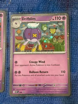 Drifloon MEP 005 Drifblim MEP 006 Black Star Promo Pokemon TCG Mega Evolution NM - Image 3