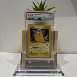 1999 Pokemon Pikachu E3 Stamp Yellow-Cheeks PSA 9 Mint - Image 1