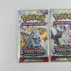 Pokemon 🇫🇷 Artset 4x Booster EV8.5 Evolutions Prismatiques TCG EV08.5 Scelle C - Image 2