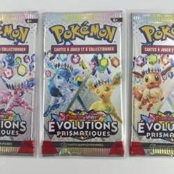 Pokemon 🇫🇷 Artset 4x Booster EV8.5 Evolutions Prismatiques TCG EV08.5 Scelle C - Image 4
