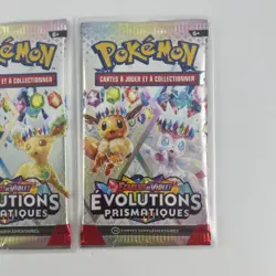 Pokemon 🇫🇷 Artset 4x Booster EV8.5 Evolutions Prismatiques TCG EV08.5 Scelle C - Image 5