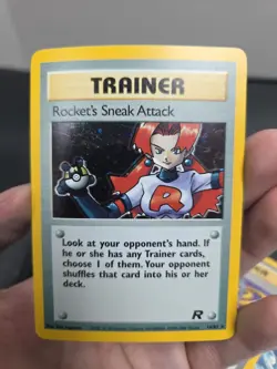 Rocket's Sneak Attack Holo 16/82 LP Pokemon - Image 1