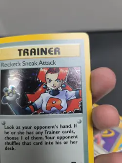 Rocket's Sneak Attack Holo 16/82 LP Pokemon - Image 3