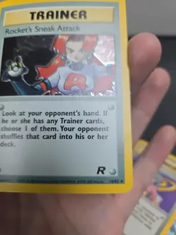 Rocket's Sneak Attack Holo 16/82 LP Pokemon - Image 4