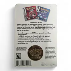 Pokemon Sapphire Kyogre Limited Collectible Coin Nintendo Sealed Vintage 2003 - Image 2