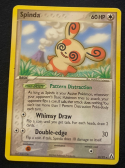 Pokemon TCG Spinda Legend Maker 26/92 Regular Rare MP - Image 1