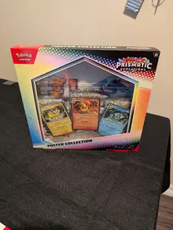 Pokemon TCG SV8.5 Prismatic Evolutions Poster Collection Box Factory Sealed - Image 1