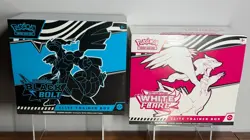 POKEMON SCARLET & VIOLET BLACK BOLT & WHITE FLARE ETB ELITE TRAINER BOX SEALED 2 - Image 1