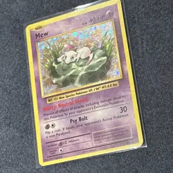 Pokemon TCG Mew 53/108 Evolutions Vintage 2016 Holo Rare LP - Image 3