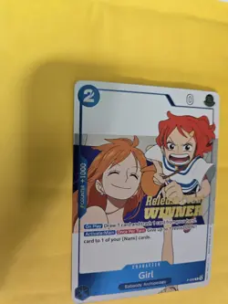 One Piece TCG Promo Card P-096 Girl (NAMI heroines) English WINNER - Image 2