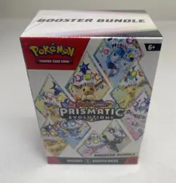 Pokemon TCG Prismatic Evolutions Booster Bundle Box NEW Sealed Trading Card - Image 1