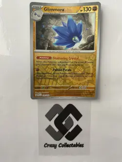 Pokemon Cards Glimmora 126/193 SV Paldea Evolved Reverse Holo Mint Card - Image 1