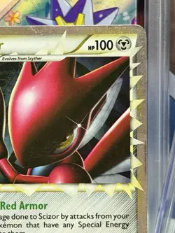 💥 Scizor PRIME 84/90 HGSS Undaunted Ultra Rare Holo Pokemon TCG Card 2010 - Image 4