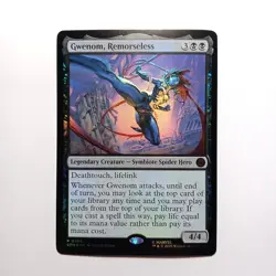 Magic the Gathering Gwenom Remorseless Promo P 0286 Foil MTG Card Marvel's SPM - Image 1