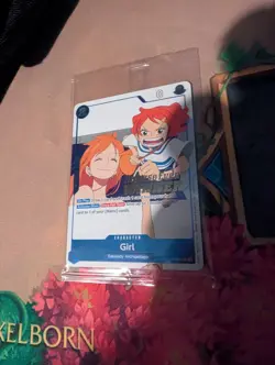One Piece TCG Promo Card P-096 Girl (NAMI heroines) English WINNER - Image 2