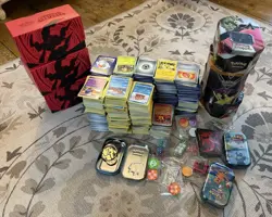 4000+ Pokemon TCG Cards Bulk Huge Joblot Bundle + Accessories 2022 2024 - Image 1