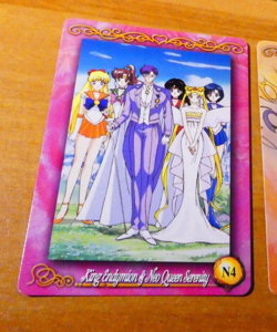 SAILORMOON WORLD 2 JAPANESE CARDDASS CARD REG CARTE N4 MADE IN JAPAN 2002 ** - Image 1