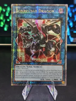 Borreload Dragon Quarter Century Secret Rare Card MP24-EN048 - Image 1